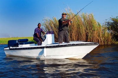 Fishing excursion, Chobe Princess 1