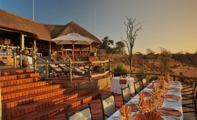 Ngoma Safari Lodge main area