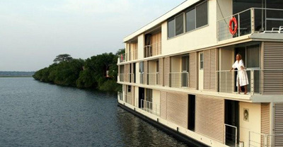 View of the Cabins, The Zambezi Queen