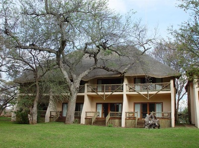 Chobe Safari Lodge view of guest rooms