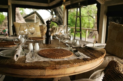 Abu Camp private dining
