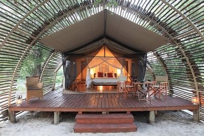 Gham Dhao Lodge guest tent