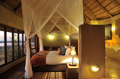 Ngoma Safari Lodge guest chalet interior