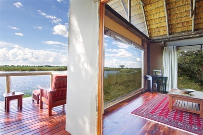 View from Lodge, Linyanti, Botswana