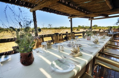 Savute Safari Lodge dining