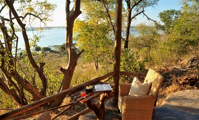 Muchenje Safari Lodge view from guest chalet