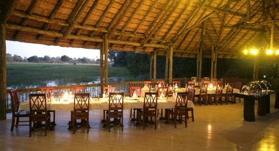 Moremi Crossing Camp dining room