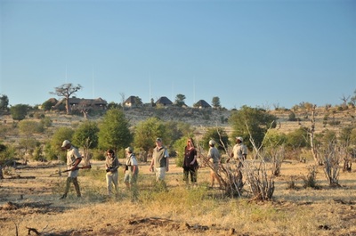 Ngoma Safari Lodge game walk