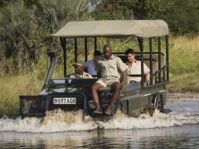 Nxabega Okavango Tented Camp out on a game drive