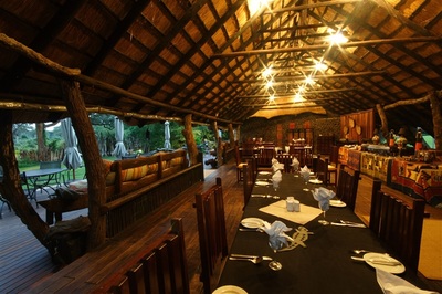 Elephant Valley Lodge dining room