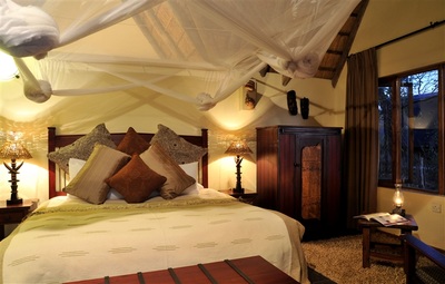 Muchenje Safari Lodge guest chalet interior
