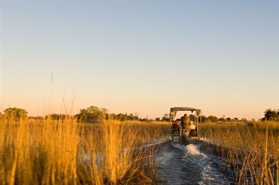Camp Okavango boat excursion