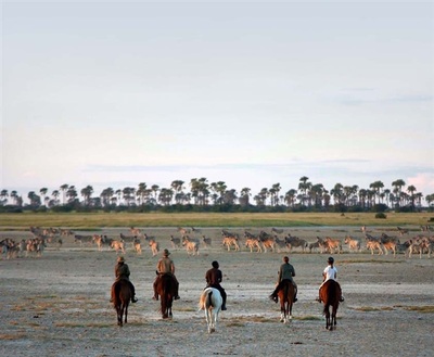 Camp Kalahari horse riding