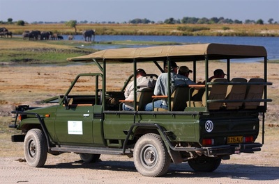 Elephant Valley Lodge out on a game drive