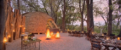 Sandibe Safari Lodge central area