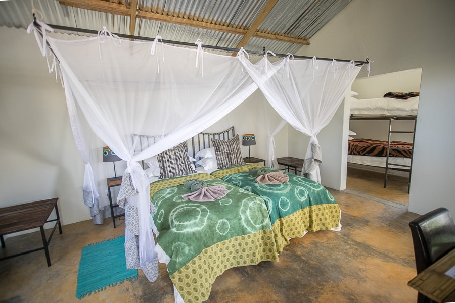 Boteti River Camp guest accommodation interior
