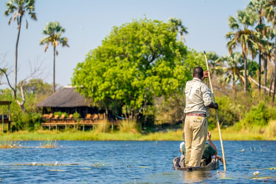 Mokoro excursion, Okavango Delta