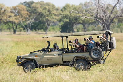 Out on a mobile Safari, Botswana