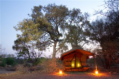 Accommodation on your Tuli riding safari, Botswana