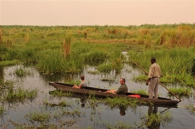 Linyanti Bush Camp mokoro excursion