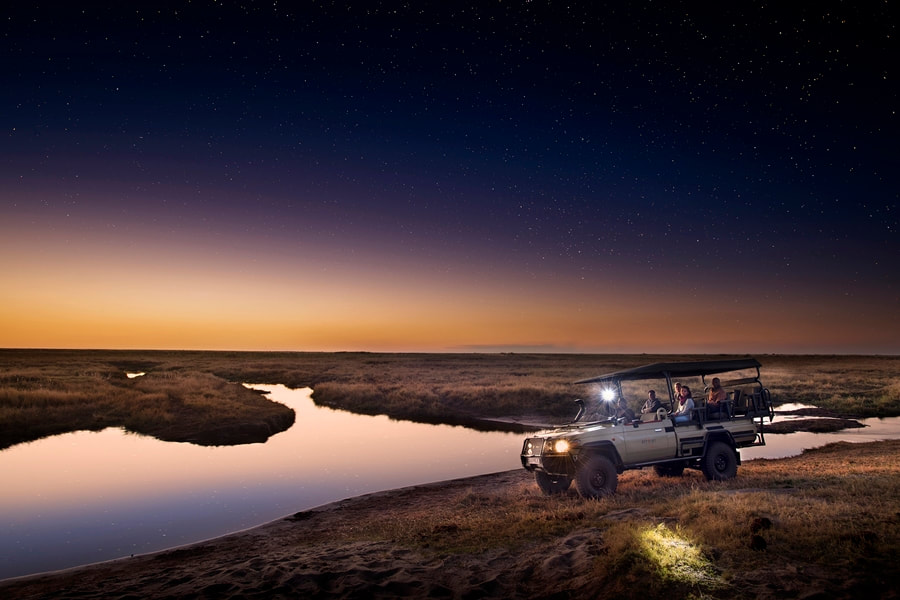 Linyanti Expeditions evening drive