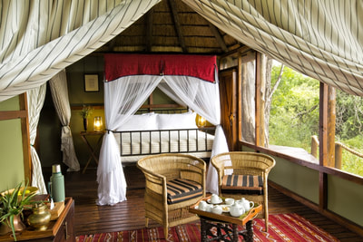 Mapula Lodge bedroom area
