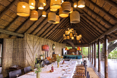 Mapula Lodge dining