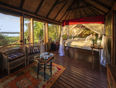 Mapula Lodge guest chalet interior