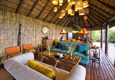 Mapula Lodge main lounge area