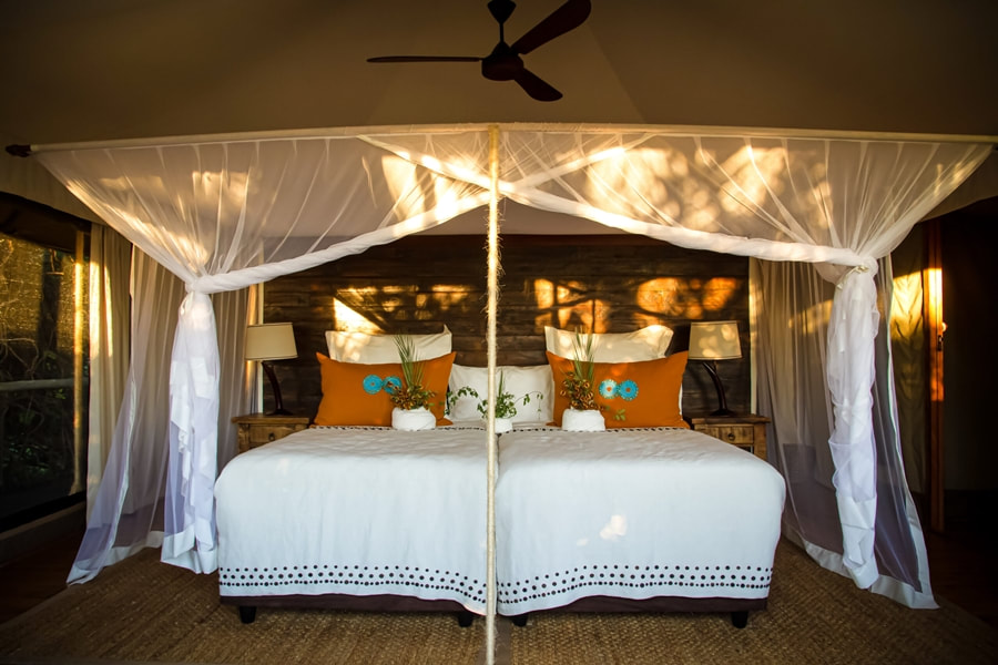 Mopiri Camp guest tent interior