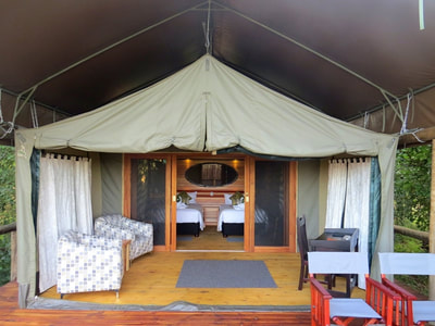 Rra Dinare Camp guest tent exterior