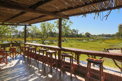 Saguni Safari Lodge viewing deck
